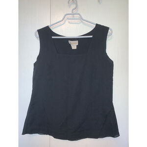 Women's Linda Lundstrom Tilley Endurables Tank Top Size S Black